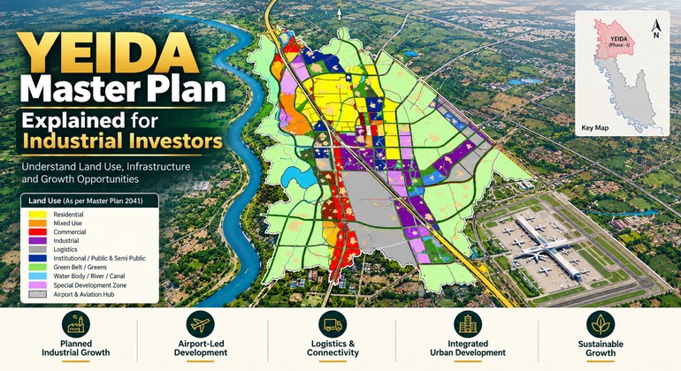 YEIDA Master Plan Explained for Industrial Investors 