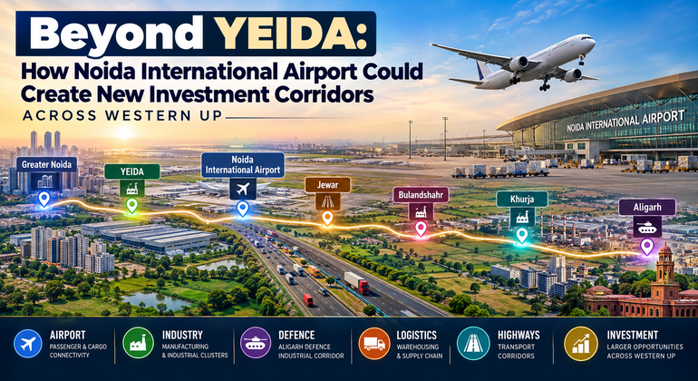 Beyond YEIDA: How Noida International Airport Could Create New Investment Corridors Across Western UP